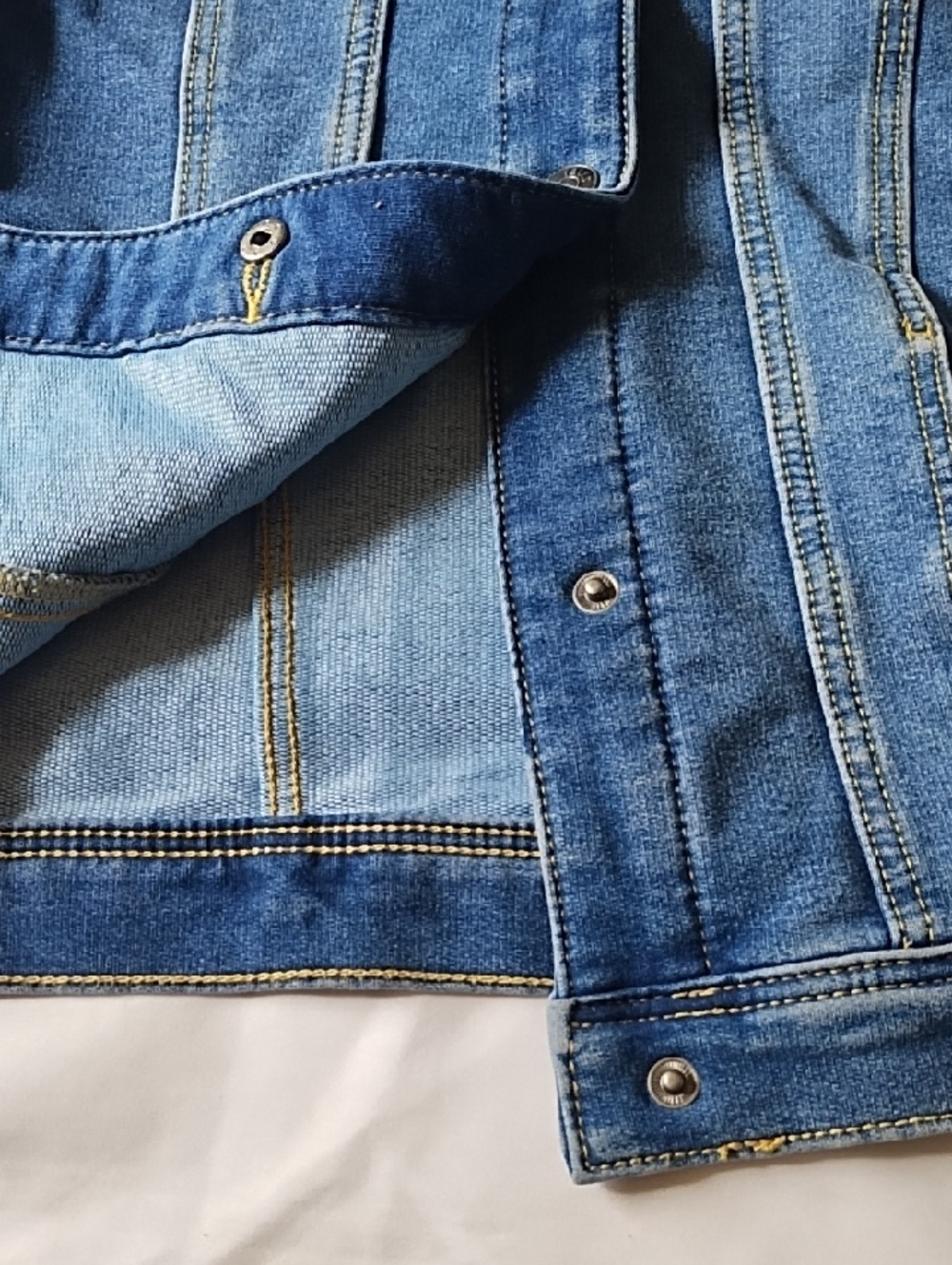 Falls Creek Ruffle Denim Jacket - Picture 5 of 6